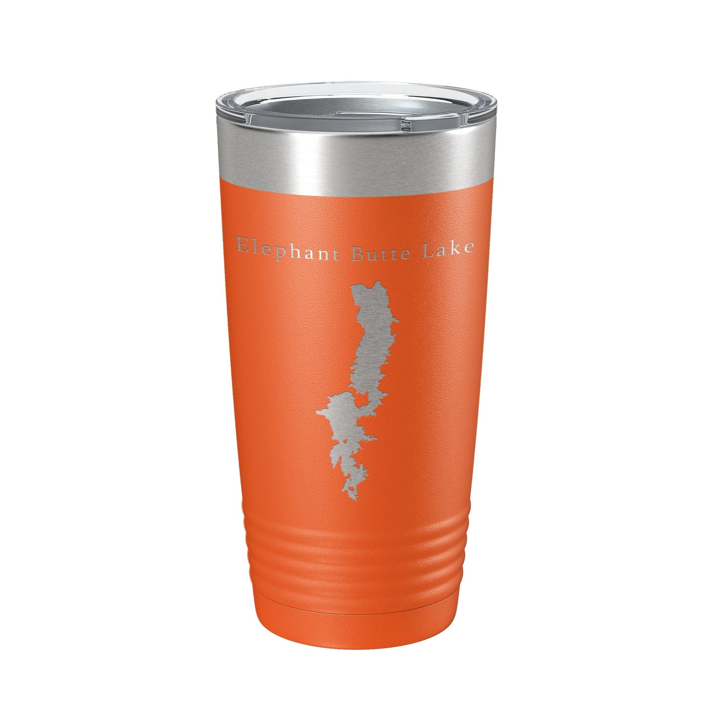Elephant Butte Lake Map Tumbler Travel Mug Insulated Laser Engraved Coffee Cup New Mexico 20 oz-17