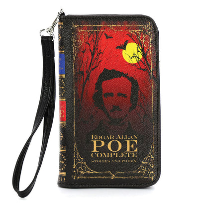 Edgar Allan Poe Book Wallet Wristlet-0