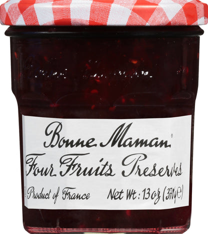 Bonne Maman Four Fruit Preserves (6x13Oz)-1
