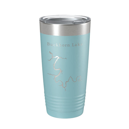 Buckhorn Lake Map Tumbler Travel Mug Insulated Laser Engraved Coffee Cup Kentucky 20 oz-13