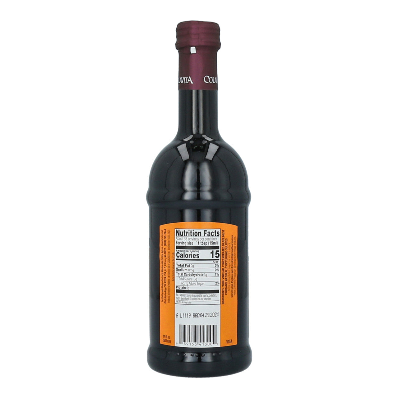 Colavita Balsamic Vinegar (6x17 Oz)-2