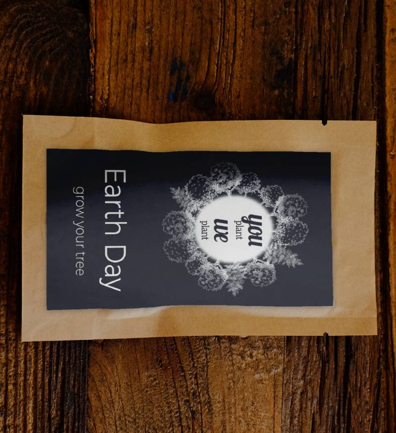 Earth Day Tree Pouch-1