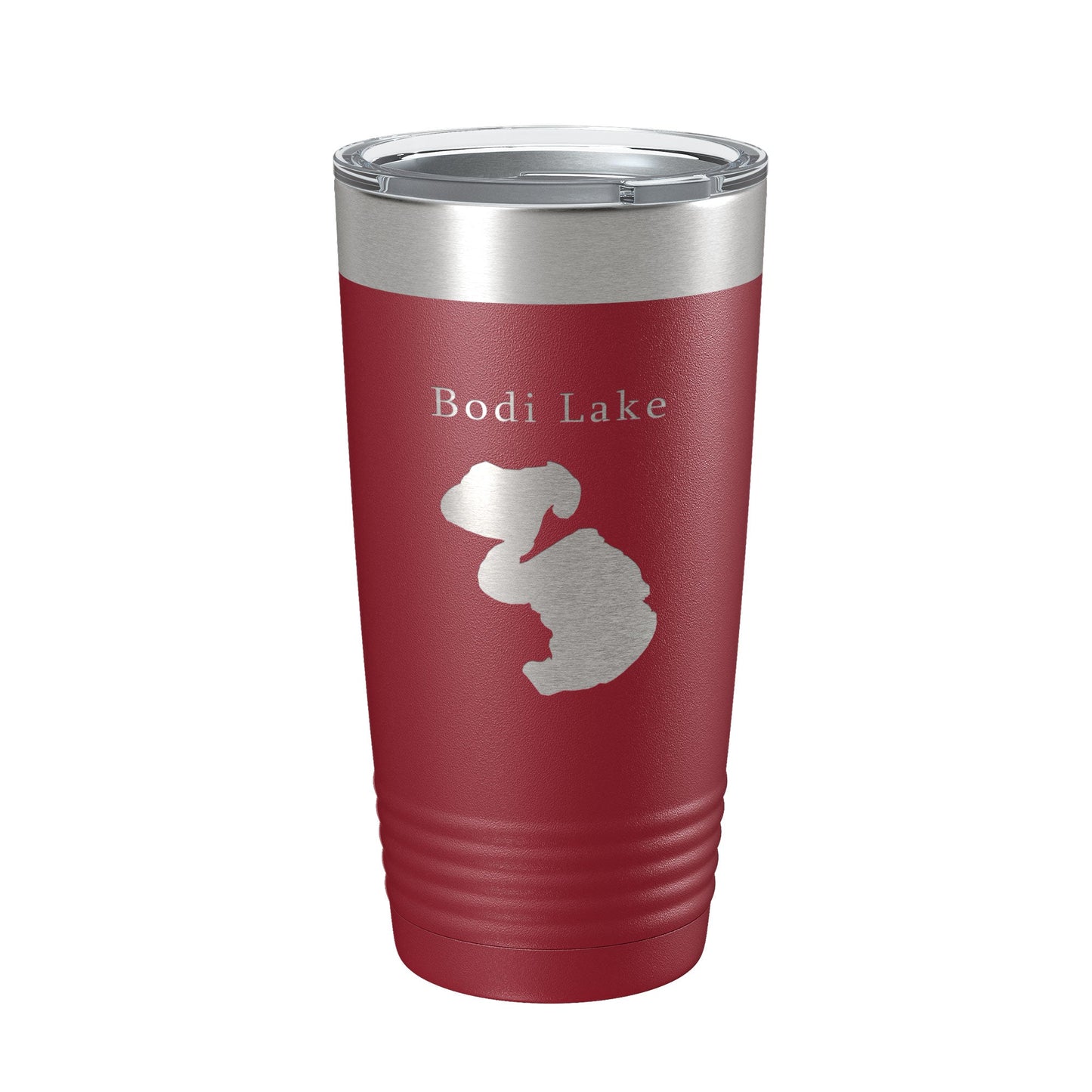 Bodi Lake Map Tumbler Travel Mug Insulated Laser Engraved Coffee Cup Michigan 20 oz-18