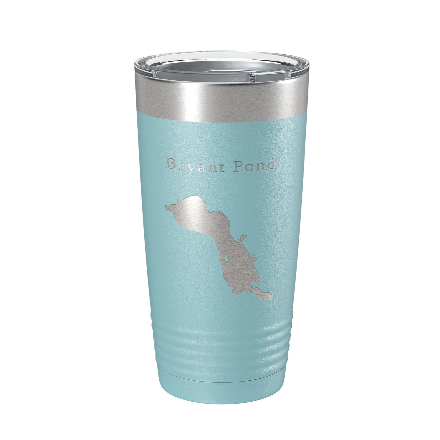 Bryant Pond Lake Christopher Map Tumbler Travel Mug Insulated Laser Engraved Coffee Cup Maine 20 oz-13