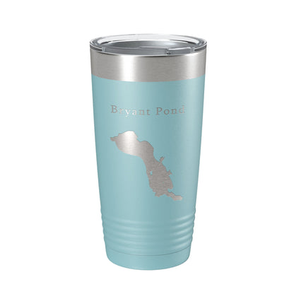 Bryant Pond Lake Christopher Map Tumbler Travel Mug Insulated Laser Engraved Coffee Cup Maine 20 oz-13