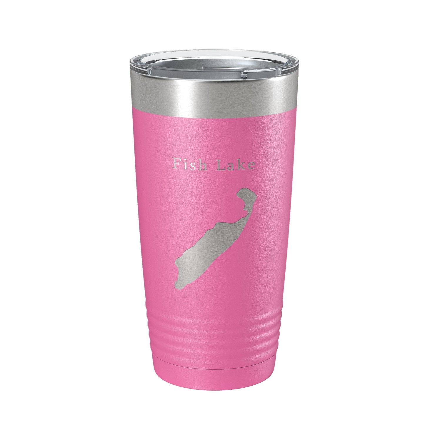Fish Lake Map Tumbler Travel Mug Insulated Laser Engraved Coffee Cup Utah 20 oz-11