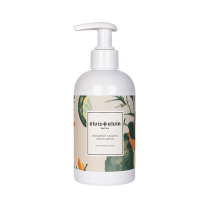 elvis+elvin Bergamot Cedar & Santo Wood Hand & Body Lotion-0