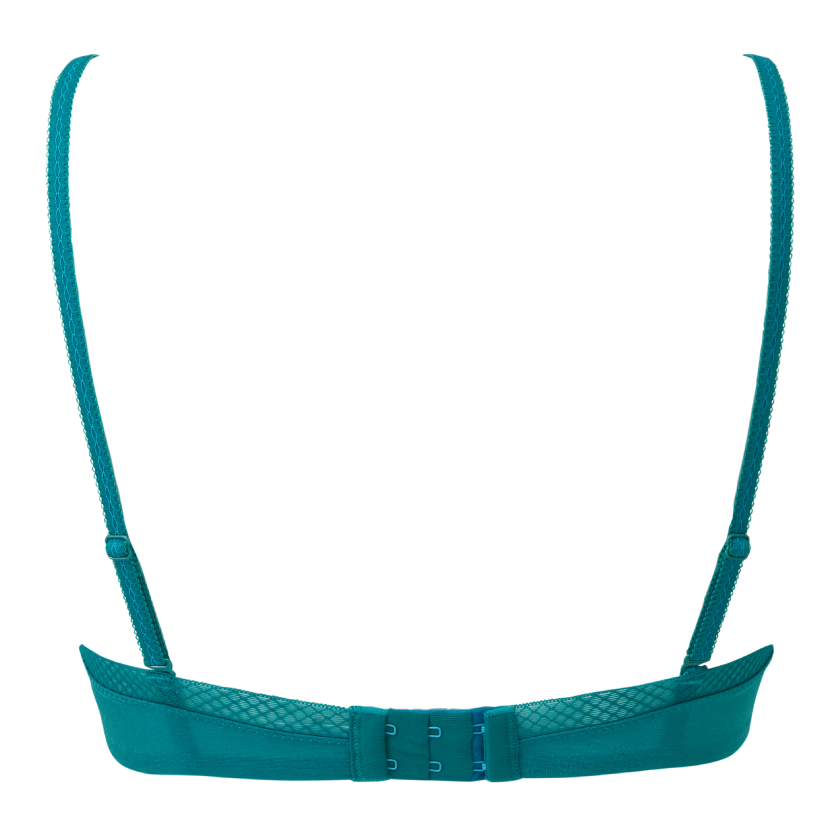 Gossard Glossies Sheer Molded Bra Emerald-3