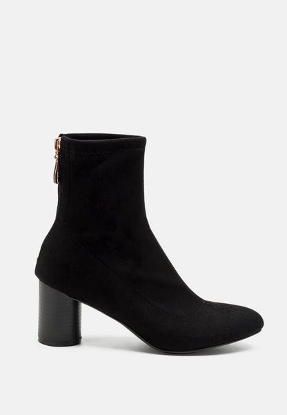 Emerson Micro Suede Ankle Boots-5