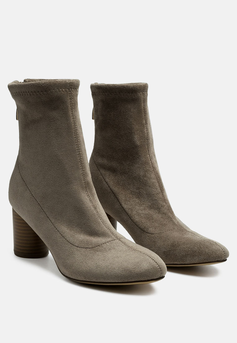 Emerson Micro Suede Ankle Boots-2
