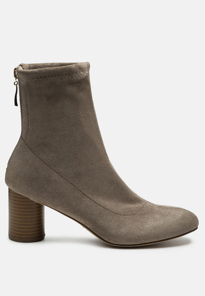 Emerson Micro Suede Ankle Boots-0