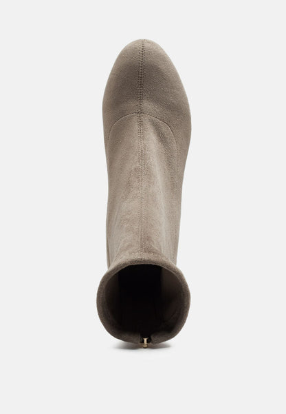 Emerson Micro Suede Ankle Boots-4