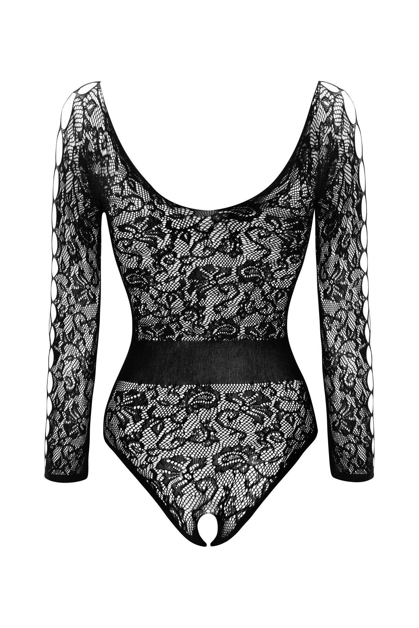 Sexy Sheer Lace Bodysuit Beauty Night Dinora-4