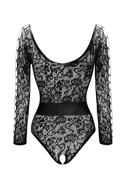 Sexy Sheer Lace Bodysuit Beauty Night Dinora-4