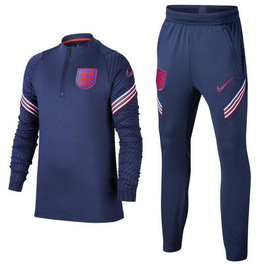 Kids - England training technical Soccer tracksuit 2020/21 navy - Nike-0