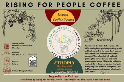 Ethiopia Natural- Green Coffee Beans-2