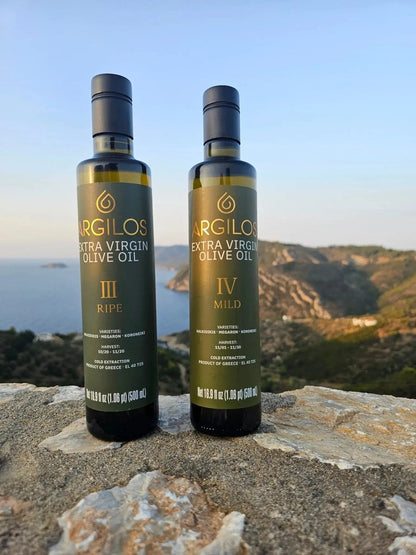 ARGILOS Greek Extra Virgin Olive Oil Essential Everyday Bundle-4