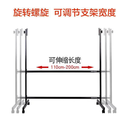 Adjustable Mobile Whiteboard Stand 90x120 cm