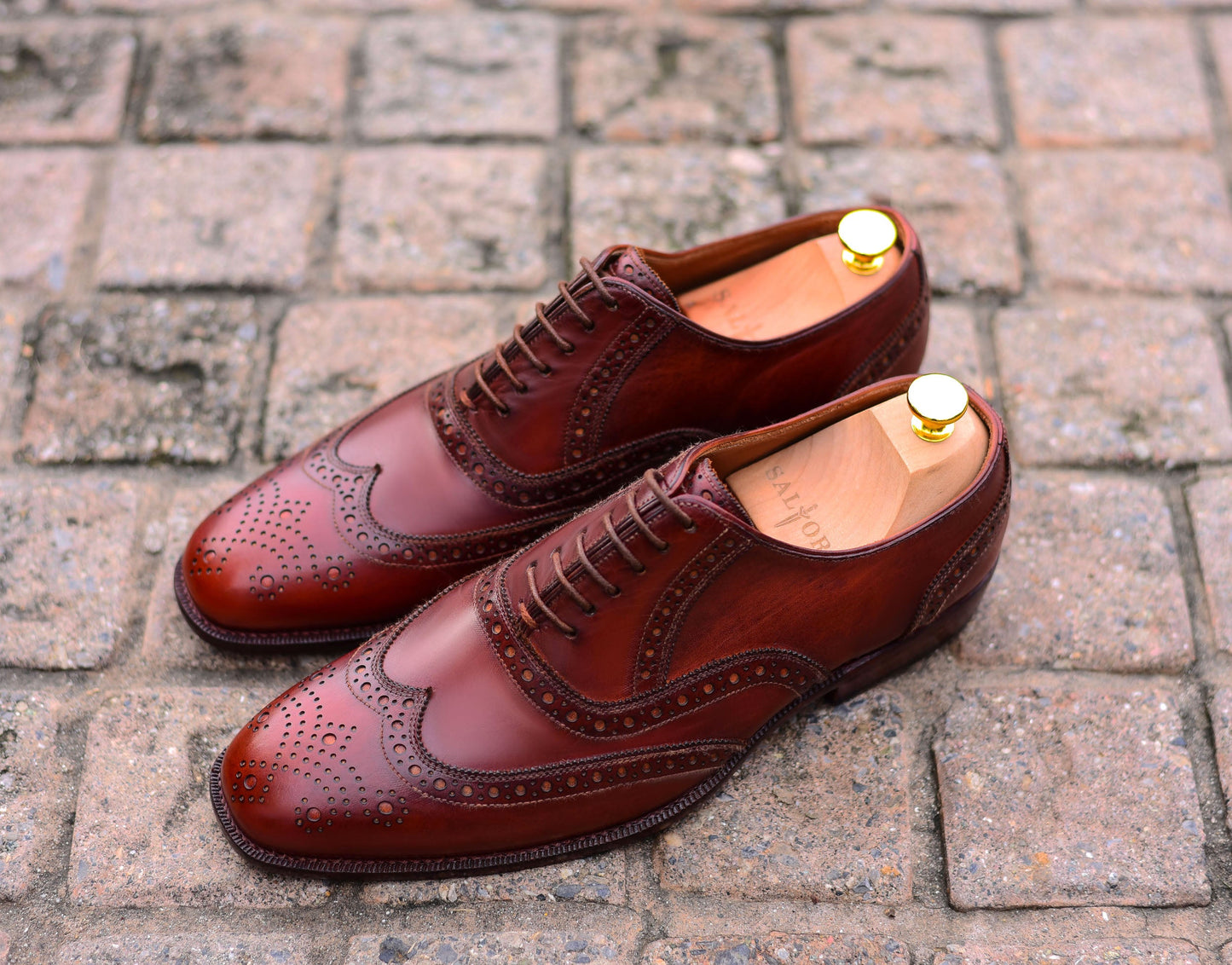 Executive - Wingtip Full-Brogue Oxfords-2