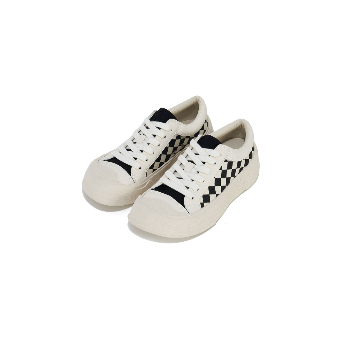 Expressive Platform Canvas Sneakers-1