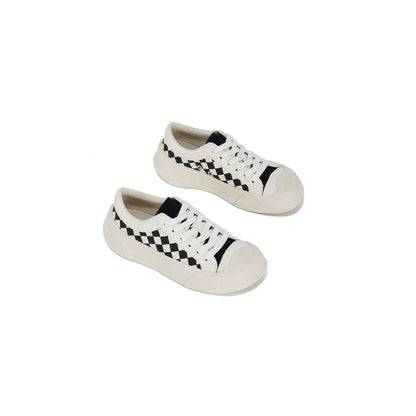 Expressive Platform Canvas Sneakers-2