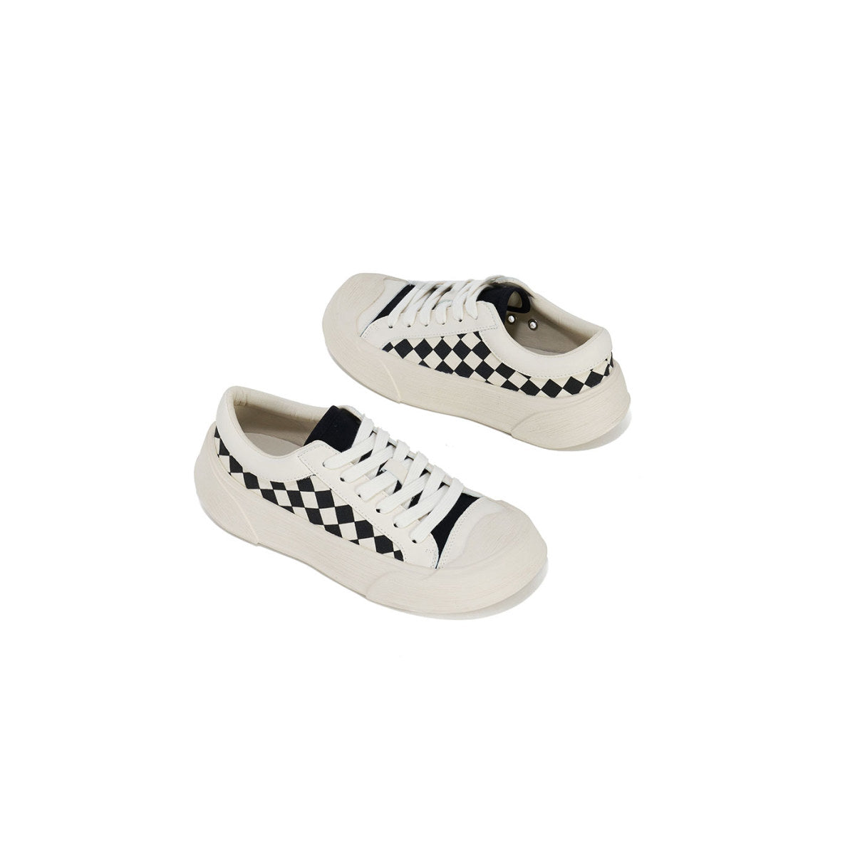 Expressive Platform Canvas Sneakers-4