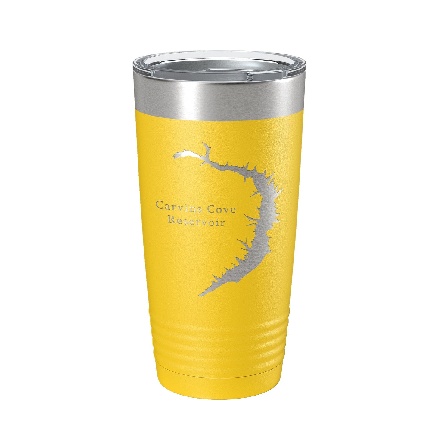 Carvins Cove Reservoir Tumbler Lake Map Travel Mug Insulated Laser Engraved Coffee Cup Virginia 20 oz-19