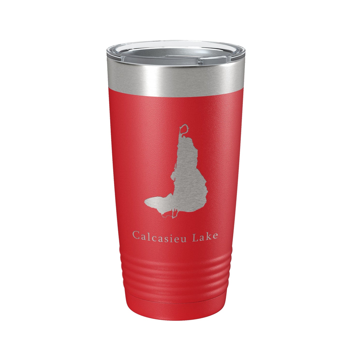 Calcasieu Lake Map Tumbler Travel Mug Insulated Laser Engraved Coffee Cup Louisiana 20 oz-10