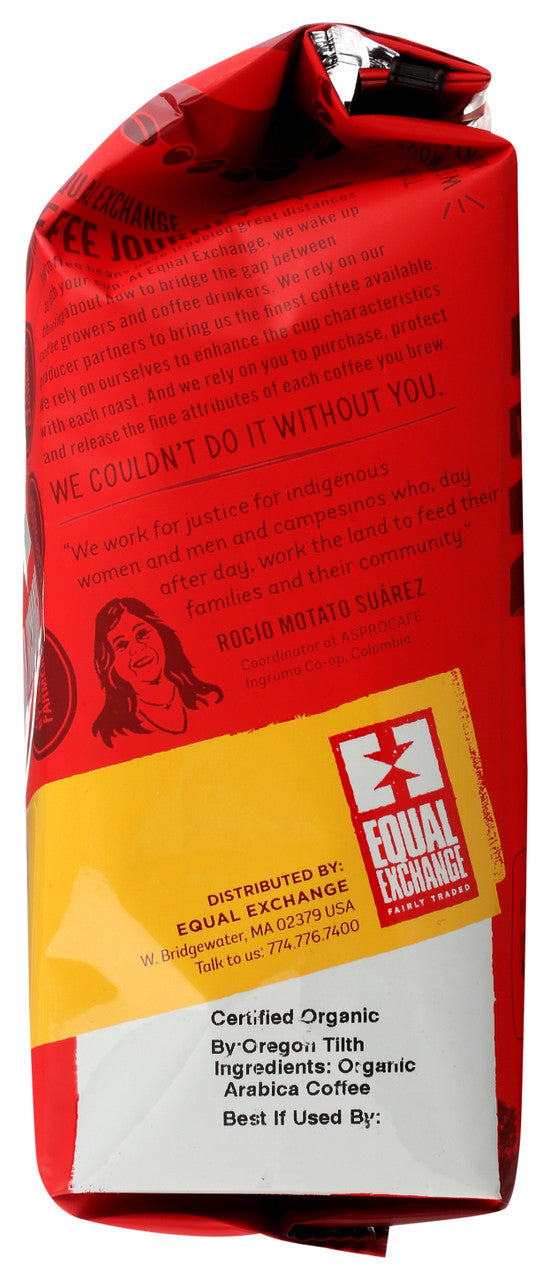 Equal Exchange French Roast Whole Bean Coffee (6x10 Oz)-1