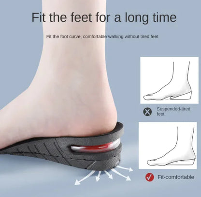 Invisible Height Increase Insoles for Men and Women