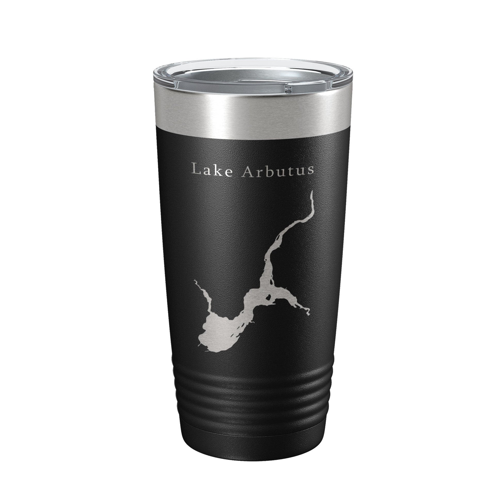 Lake Arbutus Map Tumbler Travel Mug Insulated Laser Engraved Coffee Cup Wisconsin 20 oz-5