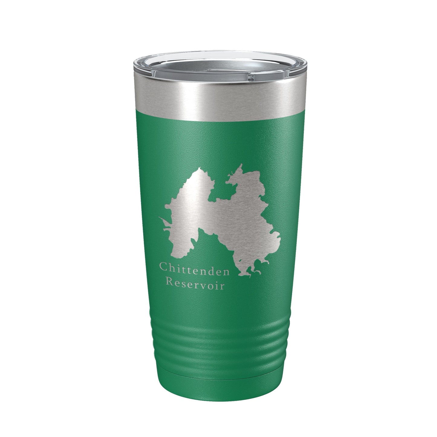 Chittenden Reservoir Tumbler Lake Map Travel Mug Insulated Laser Engraved Coffee Cup Vermont 20 oz-9
