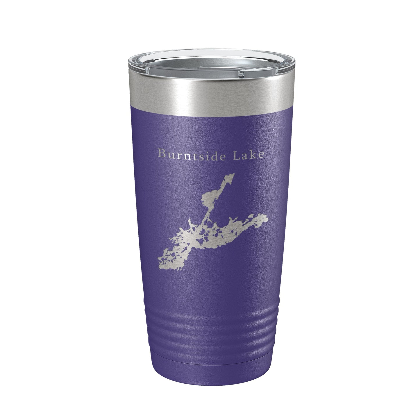 Burntside Lake Map Tumbler Travel Mug Insulated Laser Engraved Coffee Cup Minnesota 20 oz-15