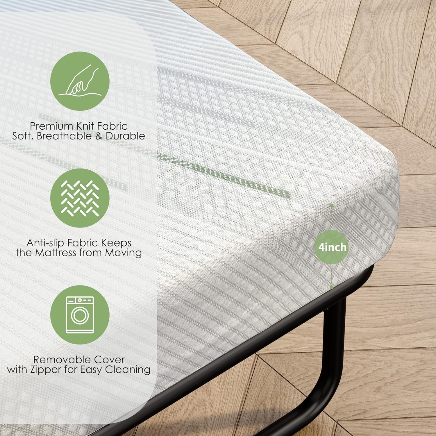 Gel Memory Foam Sofa Mattress For Ultimate Comfort-4