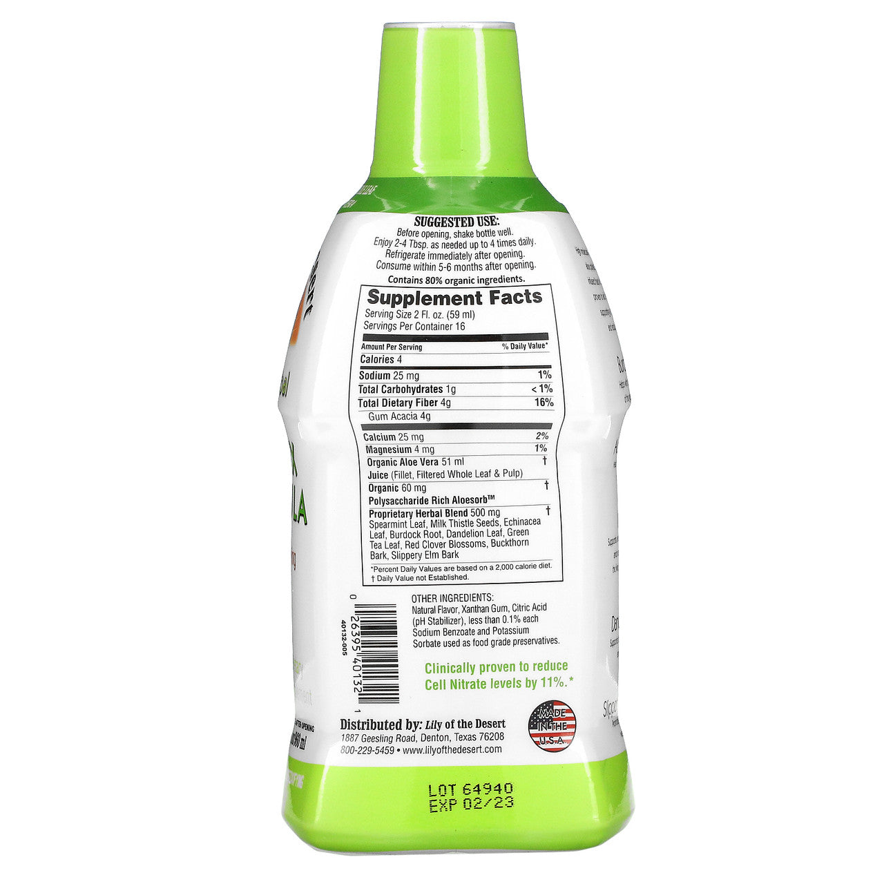 Lily Of The Desert Detox Herbal Formula (1x32 Oz)-1
