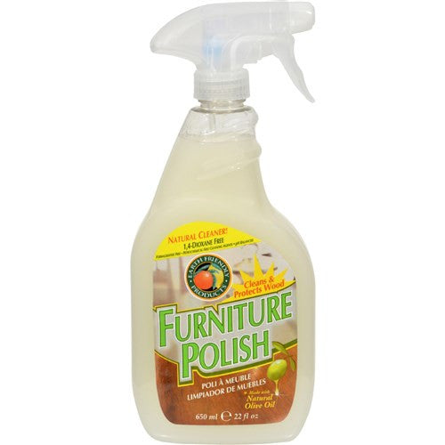 Earth Friendly Furniture Polish With Natural Olive Oil (6x22Oz)-0