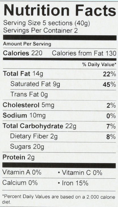 Alter Eco Dark Chocolate Coconut & Toffee (12x2.82 Oz)-1