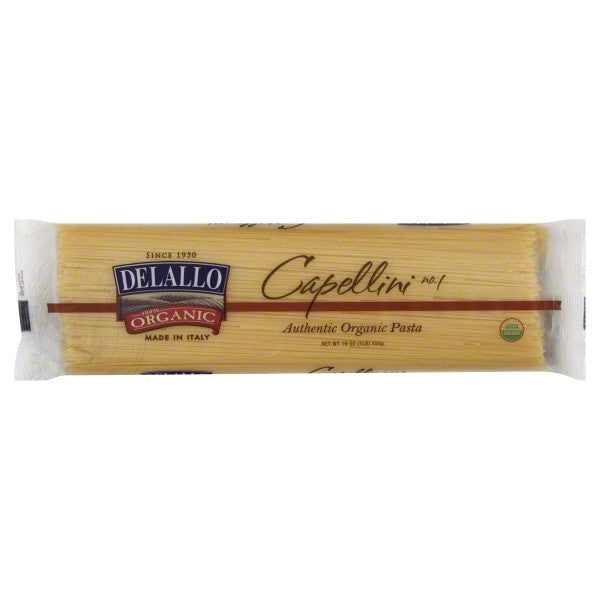 De Lallo Organic Capellini No 1 (16x16Oz)-0
