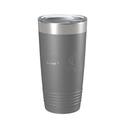 Maryland Tumbler Home State Travel Mug Insulated Laser Engraved Map Coffee Cup 20 oz-16