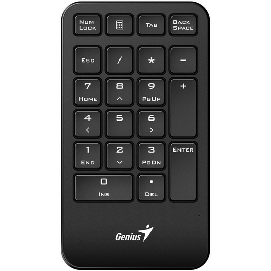 Genius NumPad 1000, bezdrátová numerická klávesnice, černá (31320003400)-0