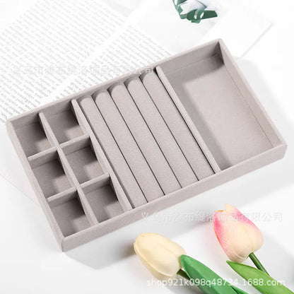 Velvet Jewelry Organizer Tray