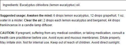 Aura Cacia Lemon Eucalyptus Essential Oil (1x.5 Oz)-1