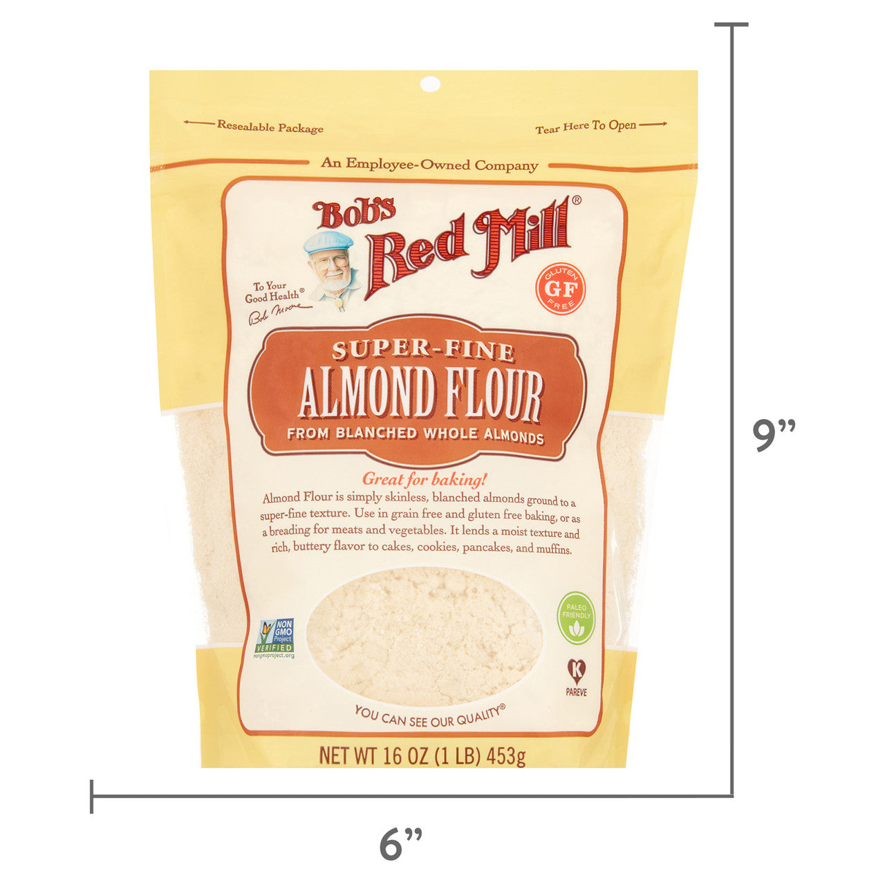 BOBS ALMND BLNCHD FLOUR  ( 4 X 16 OZ   )-3