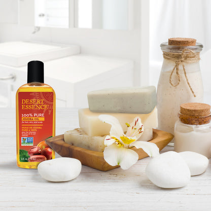 Desert Essence Jojoba Oil 100% Pure (1x4 Oz)-7