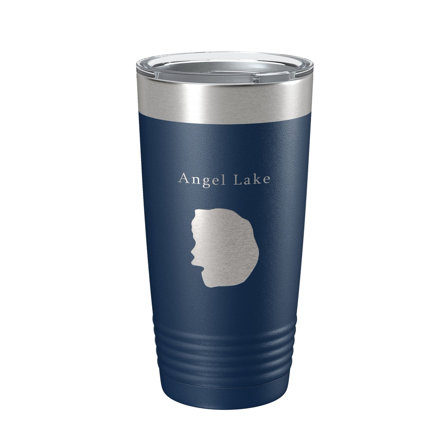 Angel Lake Map Tumbler Travel Mug Insulated Laser Engraved Coffee Cup Nevada 20 oz-8