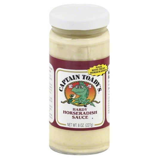 Captain Toady's Hardy Horseradish Sauce (12x8 Oz)-0