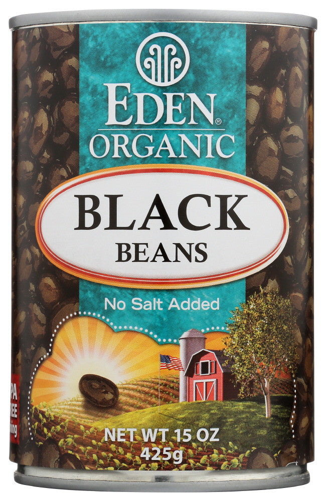 Eden Foods Black Beans Can (12x15 Oz)-0