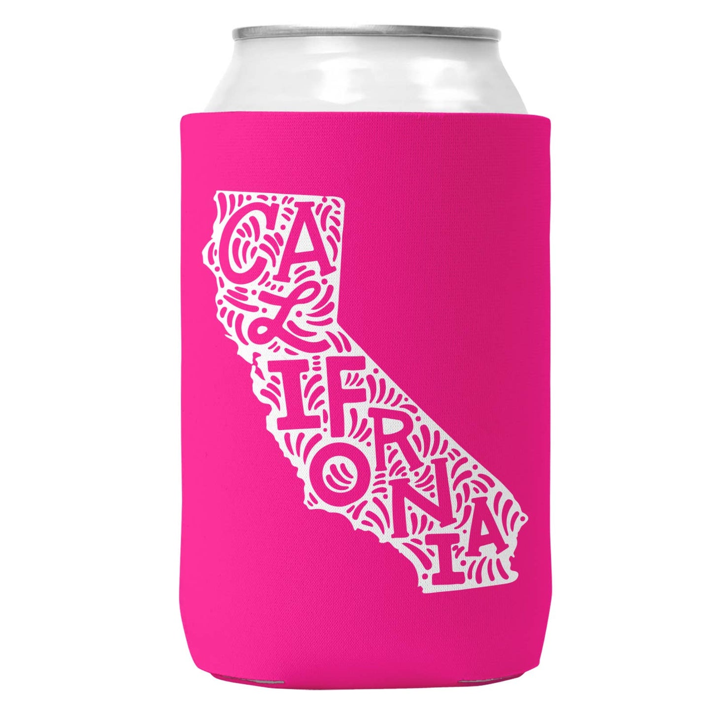 California Can Coozie Cooler for 12oz Cans | State Koozie-5