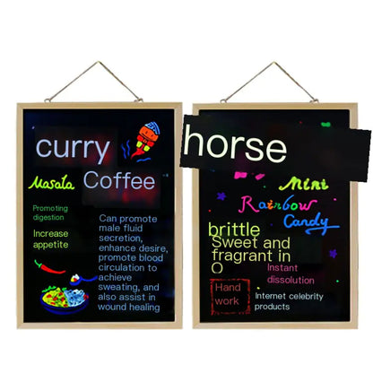 Wooden Framed Magnetic Blackboard 60x90cm for Display