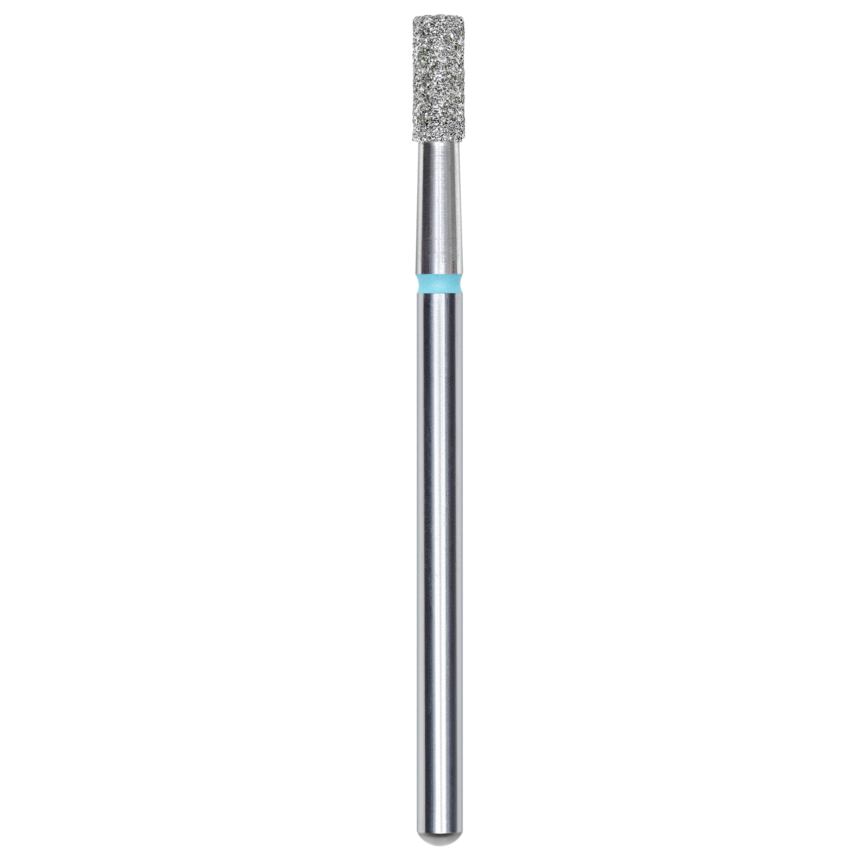 DIAMOND NAIL DRILL BIT, "CYLINDER", BLUE, HEAD DIAMETER 2.5/6MM (FA20B025/6) - STALEKS™-0